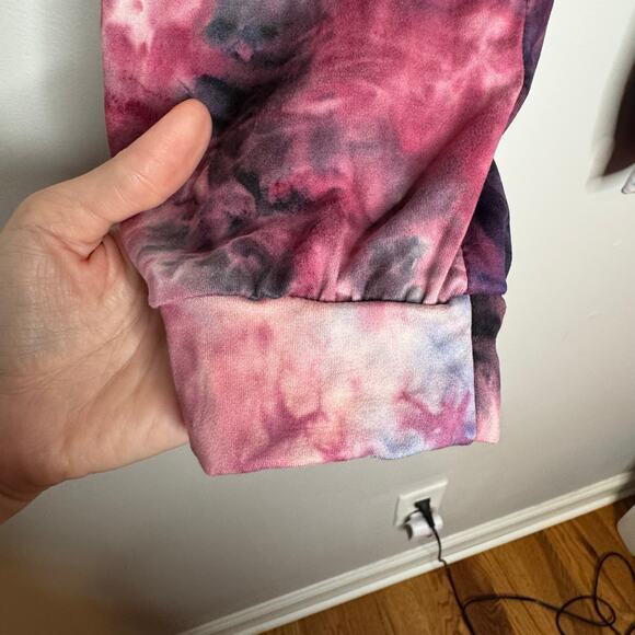 Laila Jayde Tie Dye Joggers Multicolor Soft Stretch NWT Women’s Medium - Picture 5 of 10